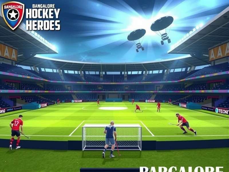 Bangalore Hockey Heroes stadium view