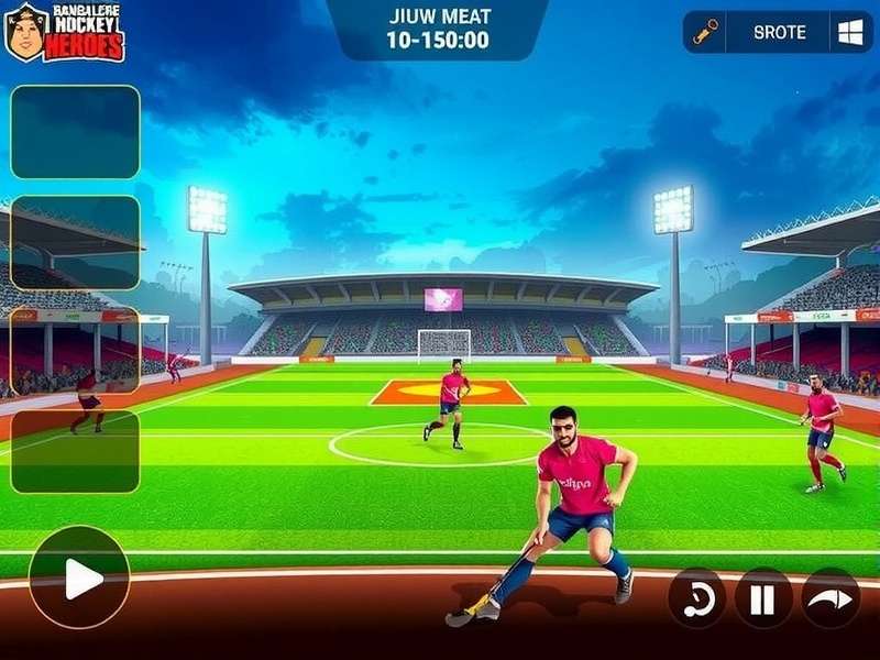 Bangalore Hockey Heroes Gameplay Screenshot